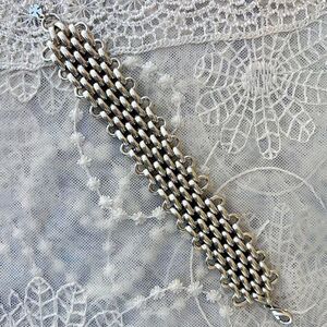 Lucky Brand Silver Link Bracelet with Original Box